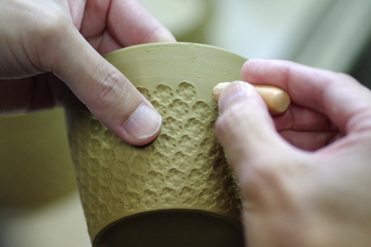 Handmade Echizen-yaki Floral Ceramic Mug — Artisan Story