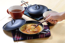 將圖片載入圖庫檢視器 666357 UNIFLAME Black iron coated pan 小黑鍋 - solobito
