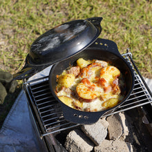 將圖片載入圖庫檢視器 belmont BM-405 Black Iron Coating Combo Skillet 6.5 Inch - solobito