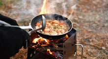 將圖片載入圖庫檢視器 660027 UNIFLAME Camping Chinese Wok 中華鍋 17cm