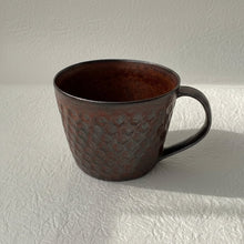 Load image into Gallery viewer, Hanatora Kiln | Printed Pottery Cup (yellow)