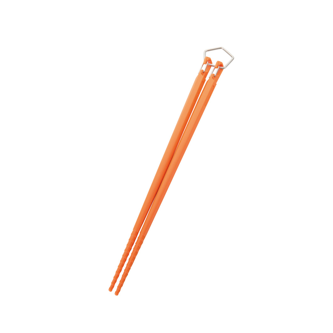 666517 UNIFLAME Color Chopsticks Orange 卡扣彩色筷子 - SOLOBITO