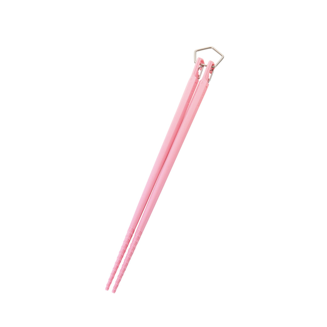 666555 UNIFLAME Color Chopsticks Pink 卡扣彩色筷子 - SOLOBITO