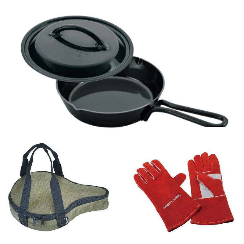 769942 UNIFLAME 7-INCH Skillet Combo - SOLOBITO