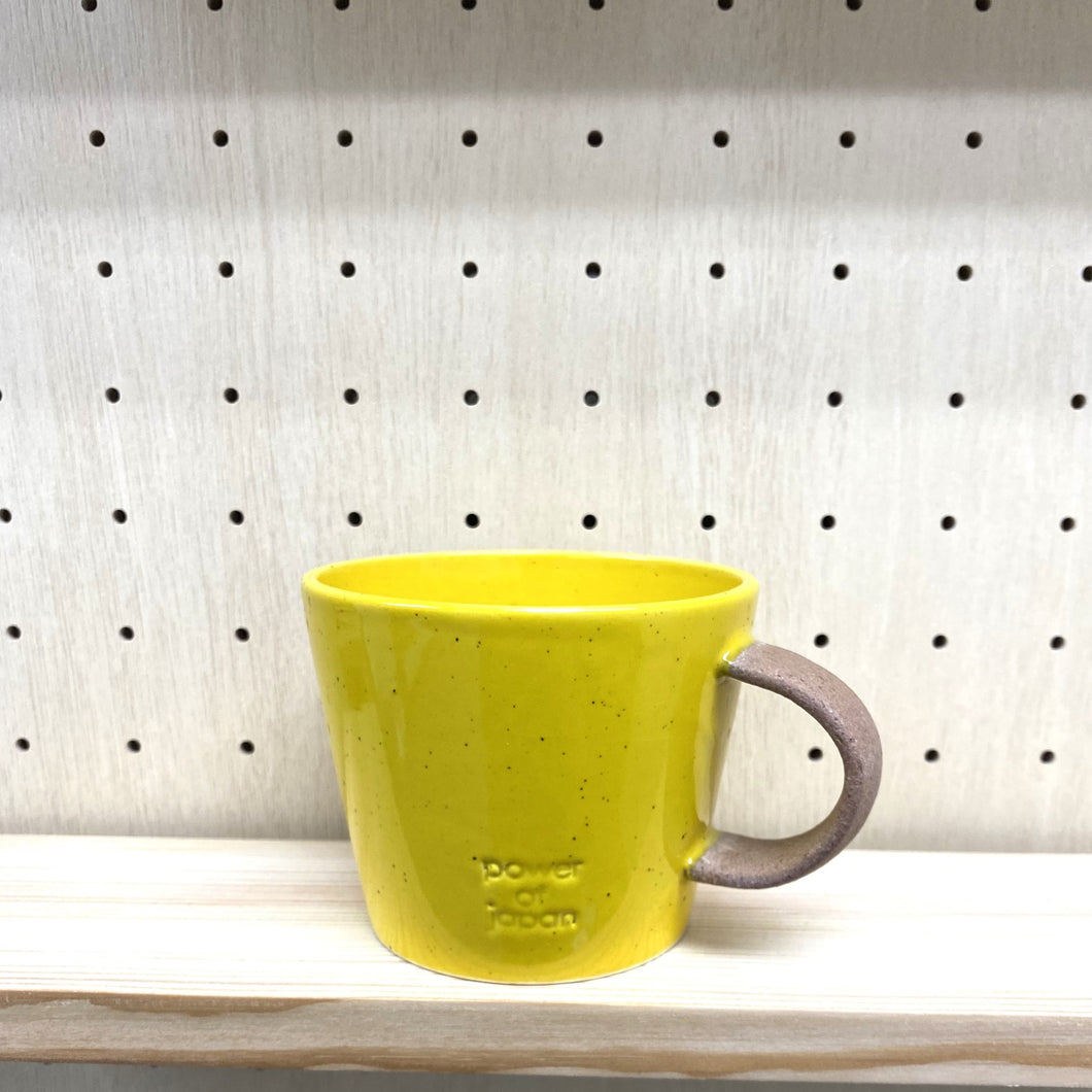 [May Special] Minoyaki Deca Coffee Mug Yellow