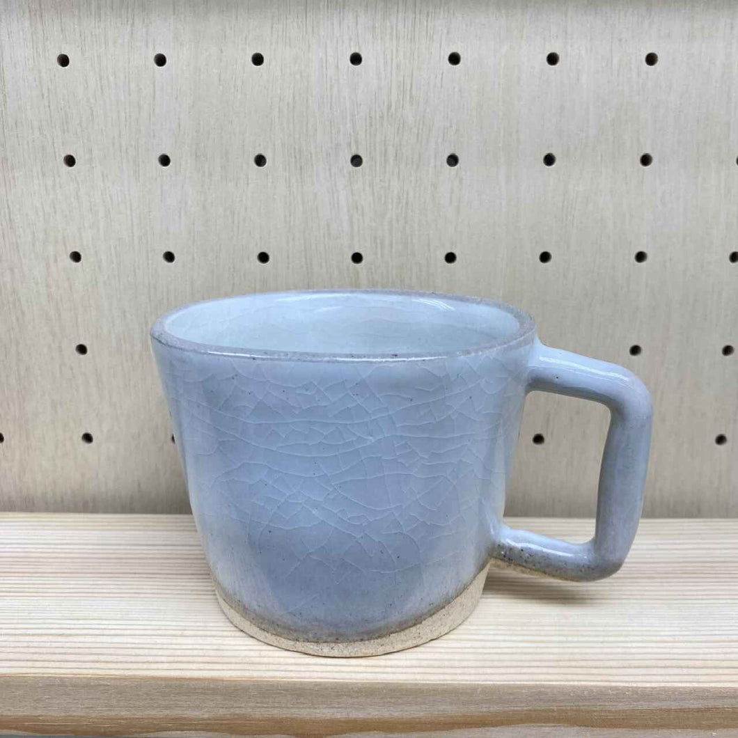 Minoyaki white slip glaze coffee mug Fenyin