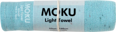 日本今治速乾毛巾 MOKU Light Towel (M) Aqua - SOLOBITO