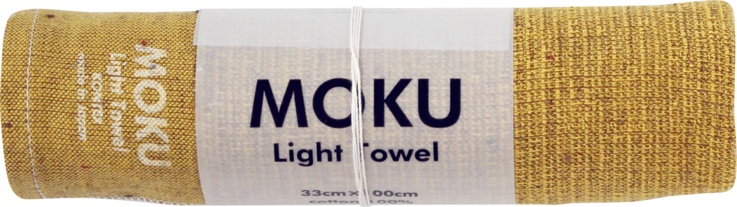 MOKU Light Towel (M) Mustard Yellow