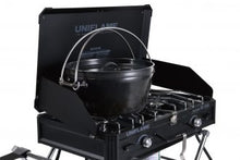 將圖片載入圖庫檢視器 610350 UNIFLAME Twin Burner Limited Edition Black 黑魂版雙頭爐- SOLOBITO

