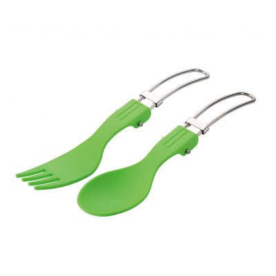 668818 UNIFLAME Color Cutlery (Green) - SOLOBITO