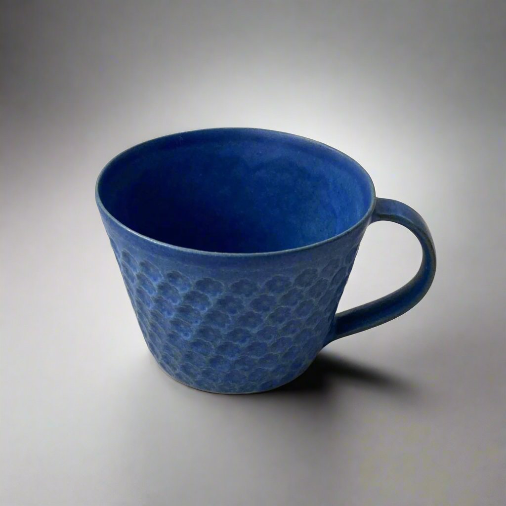 Huahu Kiln | Printed Pottery Cup (yellow)