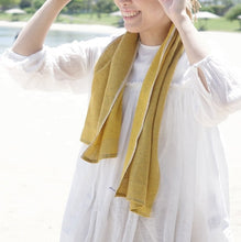 Load image into Gallery viewer, MOKU Light Towel Japanese Quick-drying Towel (M) Aqua

