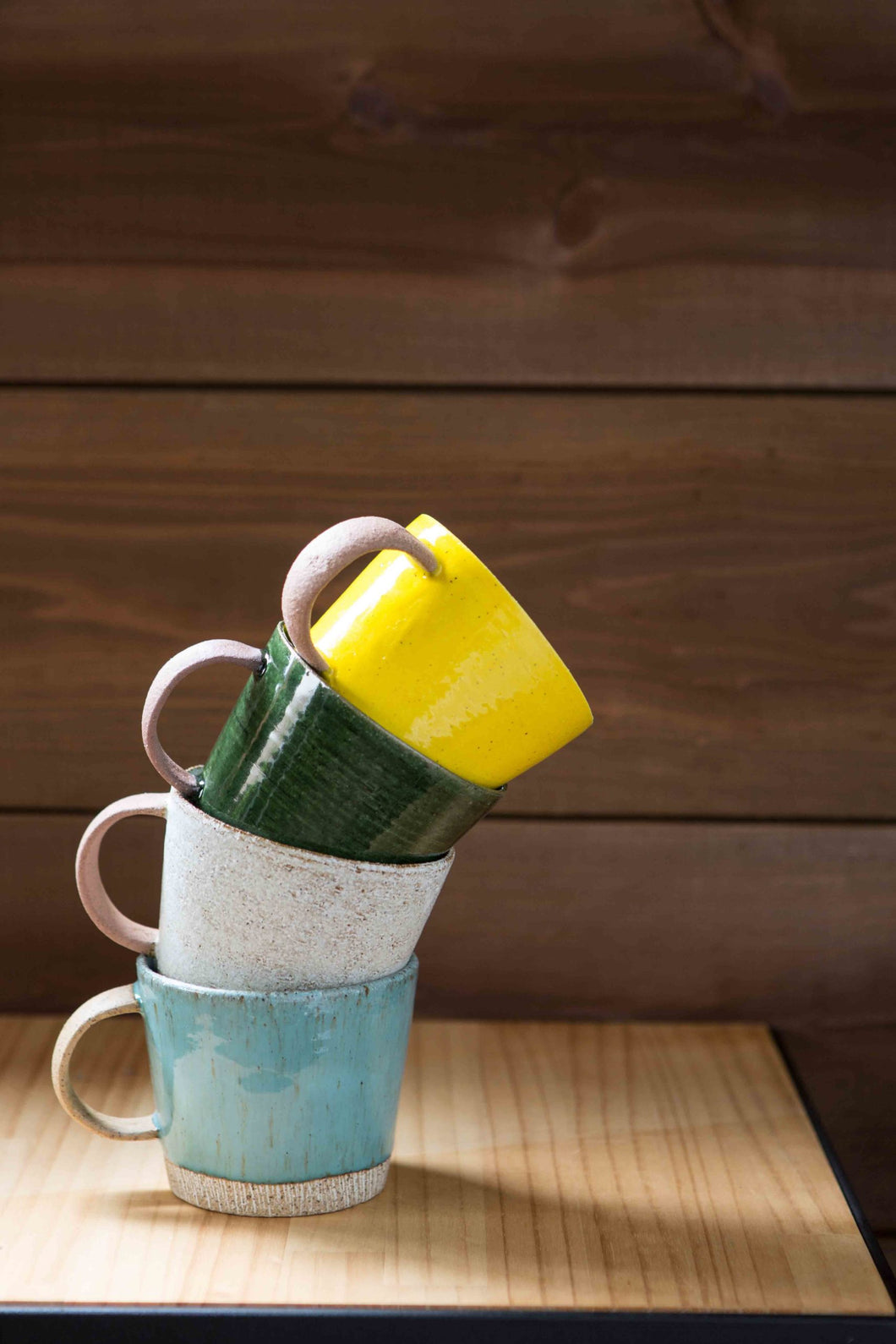 【 XMAS GIFT】 Minoyaki Deca Coffee Mug  Yellow