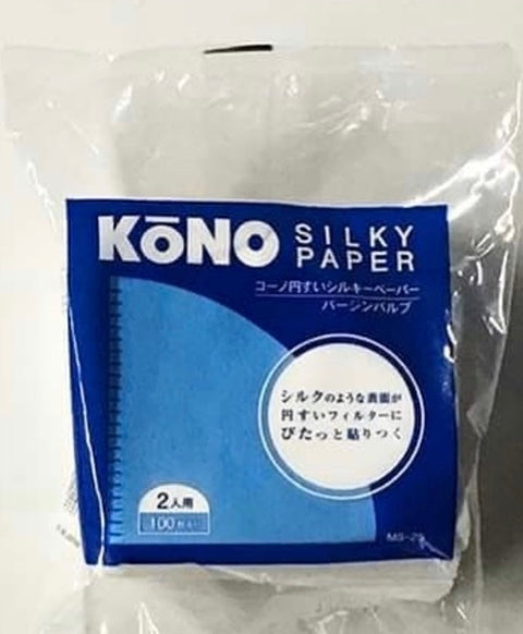 KONO Silky Paper Filter 40 sheets White  (2 persons) - SOLOBITO