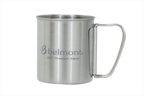 belmont  BM-314 單層摺耳鈦杯 300ml - SOLOBITO