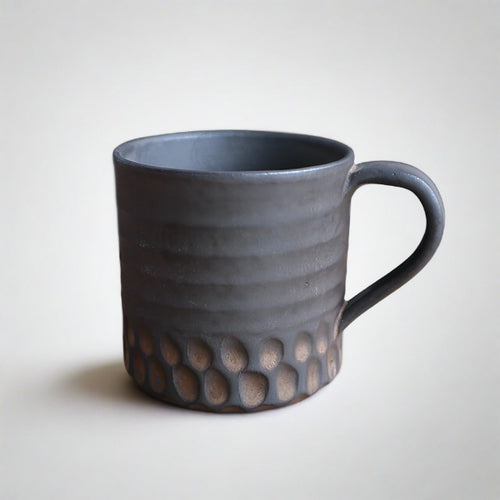 Bronze-style ceramic mug  Dot 銅風咖啡杯 (美濃燒) - SOLOBITO
